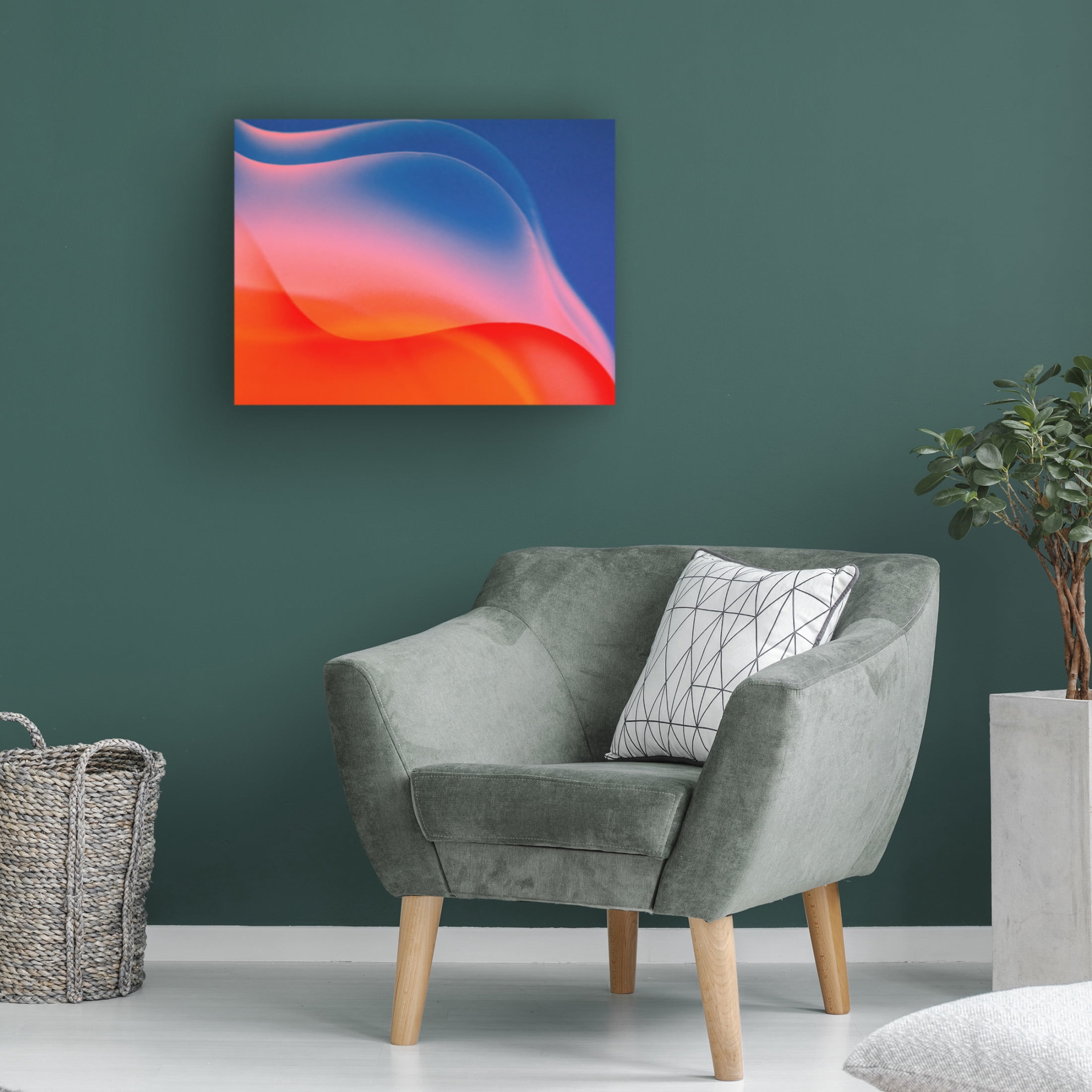 Trademark Fine Art TOSHIO TANEDA Uhufu Canvas Wall Art