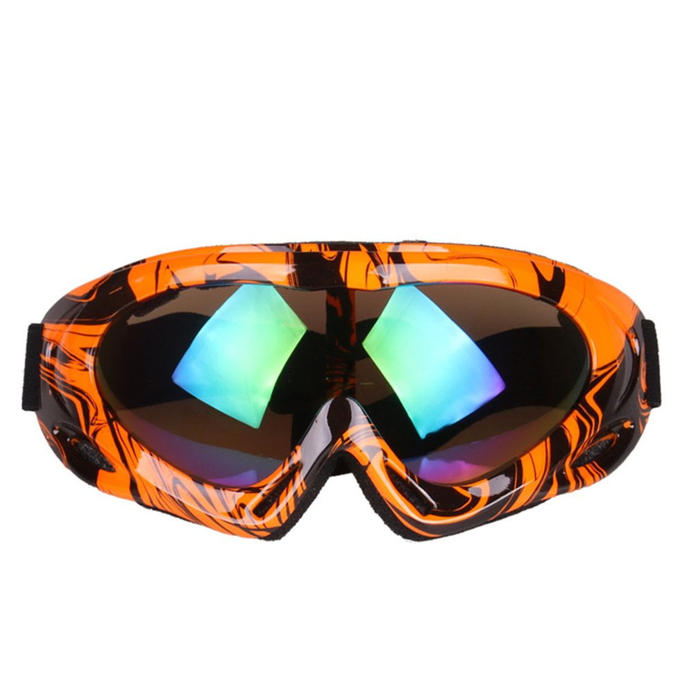 TINGYI Colorful Ski Goggles Singlelayer Professional Snow Goggles