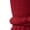 Red, variant on AWS/American Made Stretchy Knee-High Solid Print Socks (Women's or Men's) 1 Pack