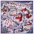 thumbnail image 2 of Bell, Bill 12x12 Gold Ornate Wood Framed with Double Matting Museum Art Print Titled - Winter In Vermont, 2 of 4