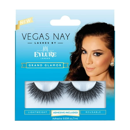 Vegas Nay by Eylure Grand Glamor Eyelashes Kit, 2 (Best Eyelashes To Use)