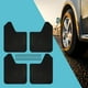 thumbnail image 5 of Paquete de 4 guardabarros, accesorios para coche, piezas exteriores universales negras, guardabarros delantero y trasero para camioneta, SUV, camión y Baoblaze  Guardabarros universales, 5 of 8