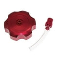 thumbnail image 2 of 2xMini CNC Tapas Hexagonales De Tanque De Combustible De Gas De Moda Para ATV Dirt Bike Rojo, 2 of 7