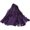 Purple, variant on Hsqqdc Women's 360° Swing Ballroom Dance Skirt, Long Waltz Latin Dance Skirt for Performance