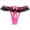 Hot Pink, variant on Bigersell Plus Size Underwear for Women Clearance No Show Underwear Boyshort Thongs Panty Style P-608 Cotton Plus Size Panties Seamless Thongs Briefs Mid Waist Women Cheeky Panties Black One Size