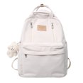 thumbnail image 2 of Mochila Muy Buen Gusto Con Oso para Estudiantes Mochila Escolar Gran Capacidad para Niñas (blanco), 2 of 9