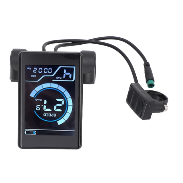 Electric Cycling Meter, LCD Control Meter NFC Induction with 2 Cards for Bicycles and Scooters