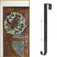 thumbnail image 5 of 2 Pack Wreath Hanger, Adjustable over Door Wreath Hanger for Door Christmas Halloween Easter Decor, Extend from 15"-24'', Heavy Duty with 22lb Upgrade Wreath Hook Holder, 5 of 6