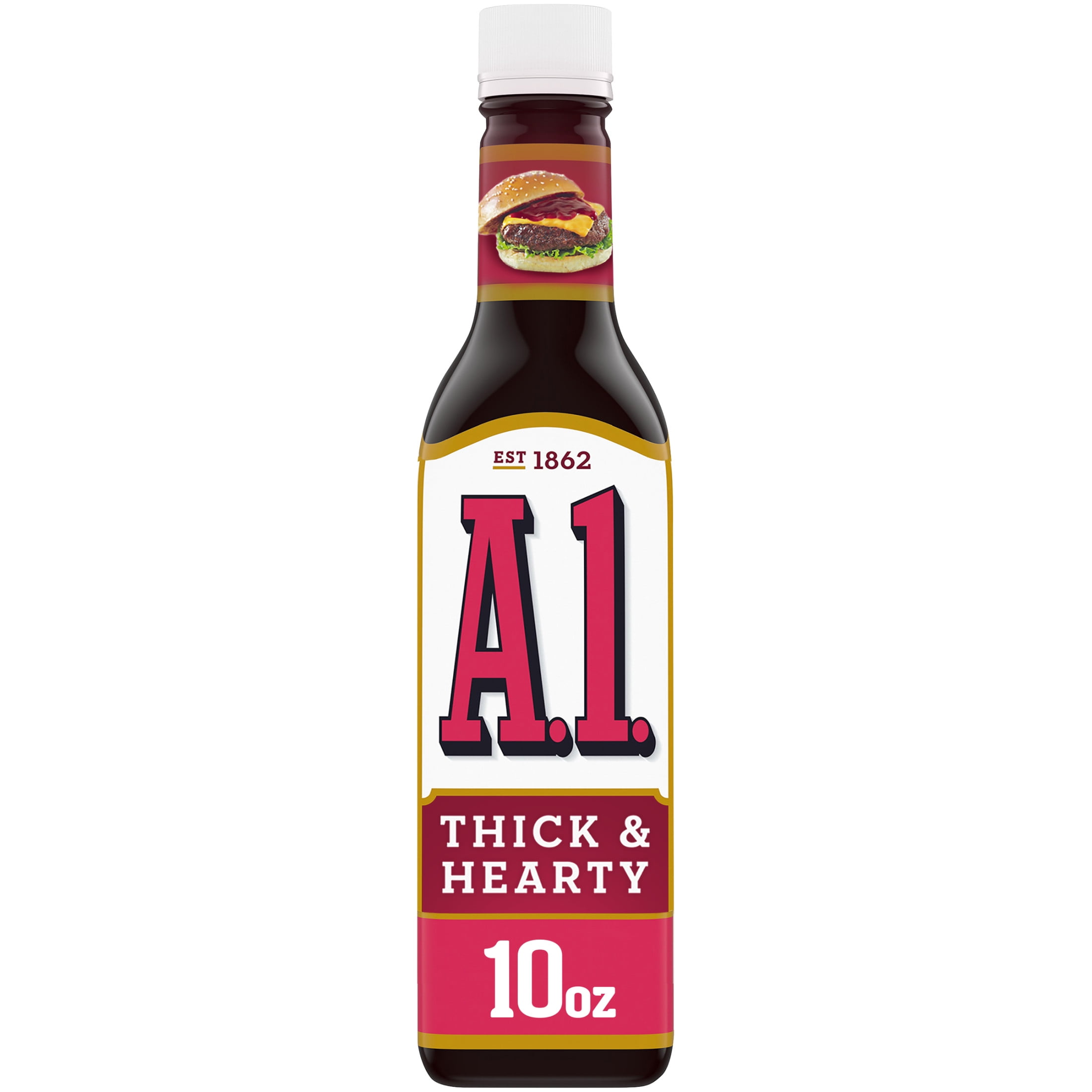 (3 pack) A.1. Thick & Hearty Sauce, 10 oz. Bottle