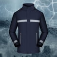thumbnail image 2 of ManxiVoo Mens Winter Coats Outdoor Windproof and Rain Proof Men and Women Jacket Mountaineering Warm Coat Jackets for Men Navy L, 2 of 3