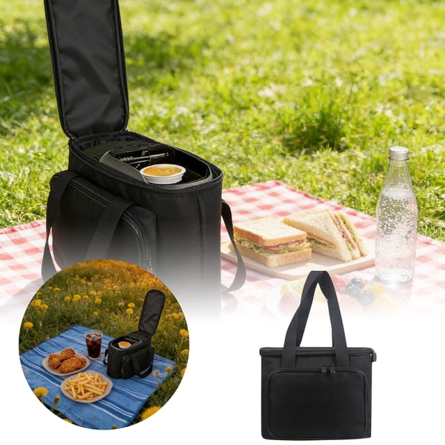 TIELUTT Portable Coffee Maker Travel Durable Protective Pouch For Machine and Storage Compression Travel Bags for Packing Bulk Travel Bags Bag Hanger for Desk Coffee Vacuum Bags Computer Organizer Ba