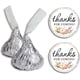 thumbnail image 1 of 500 pegatinas de besos de agradecimiento por venir, etiquetas de gotas de chocolate, pegatinas de besos de caramelo, 1 of 9