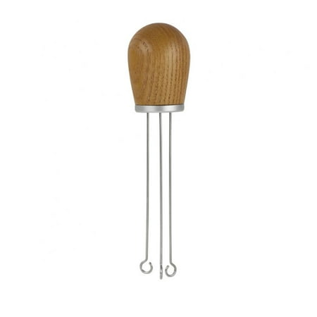 

Topumt Espresso Coffee Stirrer-Stainless Steel Hand Tampers with Wood Handle
