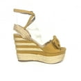 thumbnail image 2 of Yellow Wedges Mustard Yellow High Heel Sandals, 2 of 2