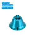 thumbnail image 3 of Unique Bargains Mini Jingle Bells 0.9' Metal Hanging Bells Blue 50Pack, 3 of 5