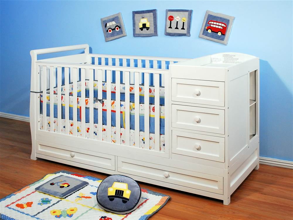 wooden crib walmart