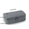 thumbnail image 2 of SPOORYYO Large Capacity Ins Style Pencil Case, Fashionable Canvas Stationery Bag for Organizing Pens and Accessories, 2 of 3