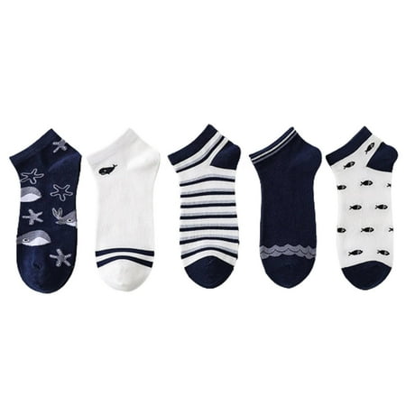 

SUANMAY 10 Pairs Socks Cotton Rich Multipack Happy Work Suit Socks for Cushioned Reinforced Calf Heel & Toe Anti-Sweat Socks