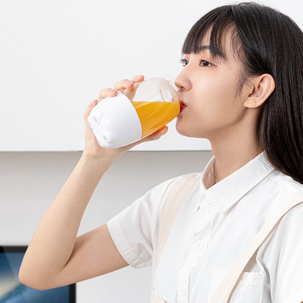 Exprimidor de frutas eléctrico portátil de 330 ml, máquina batidora USB agitadora Tmvgtek Para estrenar