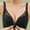 Black, variant on Tbopshirt Bras for Women,Women's Bra Soild Wire Free Underwear One-Piece Bra Everyday Underwear