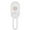 White, variant on Gustave Steam Brush for Cats Dogs Rechargeable 3 in 1 Pet Shedding Massage Grooming Brush Dry Wet Steamy Cleaning Brush Hair Removal Comb Tool - Orange