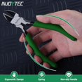 thumbnail image 4 of shiyou-5 Inch Ultra Sharp Wire Flush Cutters Heavy Duty Wire Cutters Precision Flush Cut Pliers Flush Cut Trimmers Small Wire Cutter Wire Snips, 4 of 4