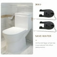 thumbnail image 5 of HIBIBUD 2 Pcs Toilet Seat Seal Flapper with Chain Water-saving Cover Stopper Flusher Replacement Kit Tank Home, 5 of 6