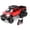 red, variant on Monster Truck Toys Diecast Metal Pickup with Mini Motorcycle for Boys Age 3-7