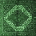 thumbnail image 1 of Ahgly Company Indoor Square Persian Emerald Green Traditional Area Rugs, 7' Square, 1 of 4