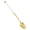 Electroplated Gold, variant on ANXPTIME Decorative Beaded Handle Spoon Durable Metal Utensils For Hotel And Daily Use
