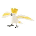 thumbnail image 2 of Estatua de loro de temporada rosa, modelo simulado de cacatúa, periquito, encantador modelo sólido, decoración, estatua de pájaro de PVC, figura de animal con plumas, adorno, juguete educativo, 2 of 8