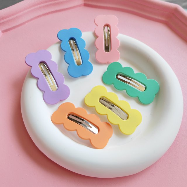 Accesorios para el cabello para mujeres y niños, lindos tocados, pinzas para el cabello esmeriladas, pinzas para el flequillo hechas a mano, pinzas para el cabello con pinza lateral
