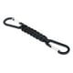 thumbnail image 4 of 10xParacord Llavero Mosquetón Herramienta De Supervivencia Con Mosquetón Negro, 4 of 8