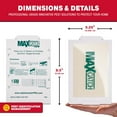 thumbnail image 4 of Catchmaster Max-Catch Mouse & Insect Glue Trap 72pk, Mouse Traps Indoor for Home, Sticky Pest Control Adhesive Tray for Catching Bugs, Bulk Classic Glue Boards, 4 of 7