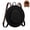 Black, variant on NEW Cowgirl Hat Backpack, Western Backpack for Women, Unique Hat Shaped Bag for Travel & Daily Use