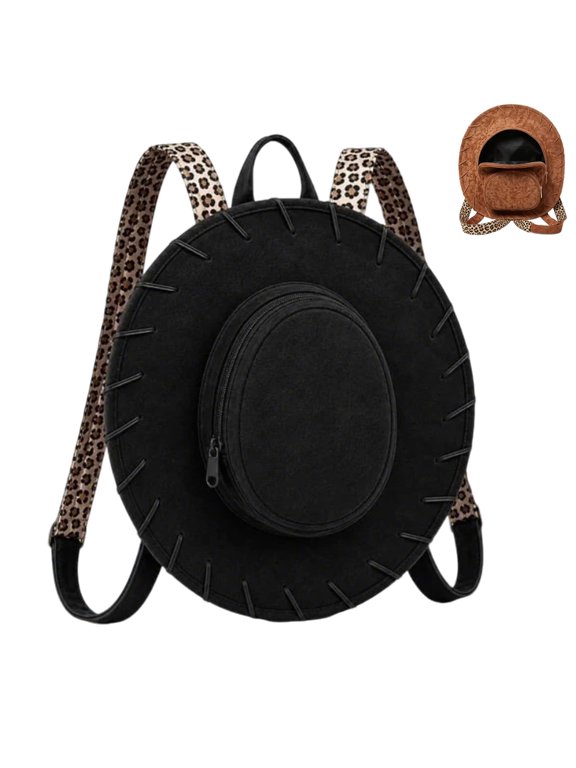 NEW Cowgirl Hat Backpack, Western Backpack for Women, Unique Hat Shaped Bag for Travel & Daily Use