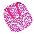 thumbnail image 4 of de Viaje para Niños de 2 Piezas con Porta Muñecas Incorporado O Muñeca Americana de 18 '' Rosa Roja Macarena Mochila rosa para niños, 4 of 5