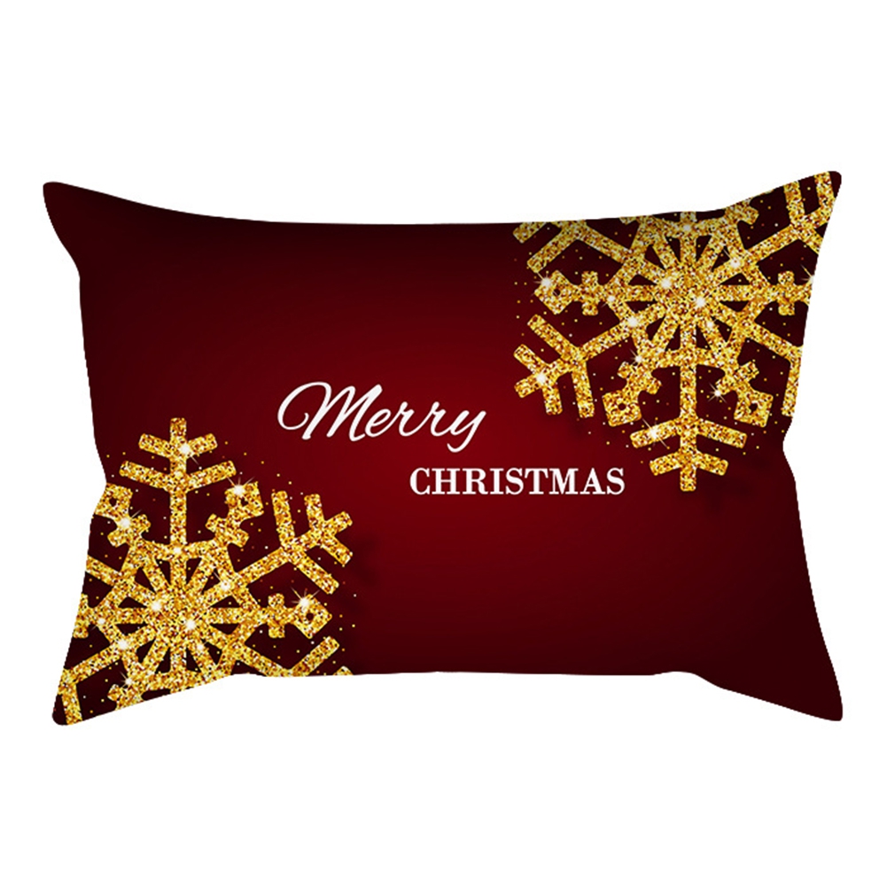Christmas Series Lumbar Pillow Cover For Christmas Throw Pillows