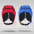 thumbnail image 2 of Rugby Helmet Soft Shell Helmet Goalkeeper Headgear Adjustable Rugby Helmet, 2 of 4