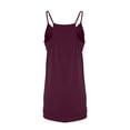 thumbnail image 5 of FRSASU Women's Summer Athletic Mini Dress Casual Sleeveless Built in Shapewear Romper Short Sundress Tennis Workout Outfits Purple, 5 of 5
