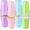 Pastel, variant on 48 Pcs 12 oz Disposable Plastic Party Cups, Rainbow Color Drinking Cups, Durable & Lightweight Reusable for Parties, Holidays, Events & Home Use (Pastel)