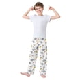 thumbnail image 3 of Wobogo Elephant Fruit Picture Long Pajama Pants Bottoms Soft Sleepwear with Pockets, 3 of 9