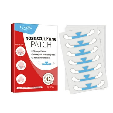 HPDL Nose Wing Shrinking Stickers 42pcsPack Invisible Makeup Tool