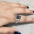 thumbnail image 6 of Natural Garnet Ring, Rough Garnet Gemstone Ring, January Birthstone, Hammered, 925 Sterling Silver, Womens Ring, Christmas, Thanksgiving, Handmade, Statement Jewelry, Rough Gemstone Jewelry, 6 of 6