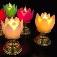 thumbnail image 4 of Lampe Lotus, Lampe Lotus LED Colorée Lampe Fleur de Lotus LED Lampe Lotus LED Ingénierie de Précision, 4 of 5