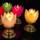 thumbnail image 1 of Decoración de Budha, lámpara LED de loto, luces LED coloridas de loto, lámpara de loto, luz de alta capacidad, 1 of 3