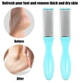thumbnail image 2 of Unique Bargains 4 Pcs Stainless Steel Dual Sided Feet Care Tool Foot Rasp File Nordic Blue, 2 of 7