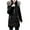 Black, variant on Hueook Jackets for Women Fall Clothes Women's Plus Size Zip Hooded Jacket Casual tops Coat with Pockets Fall Winter Fashion Cardigan