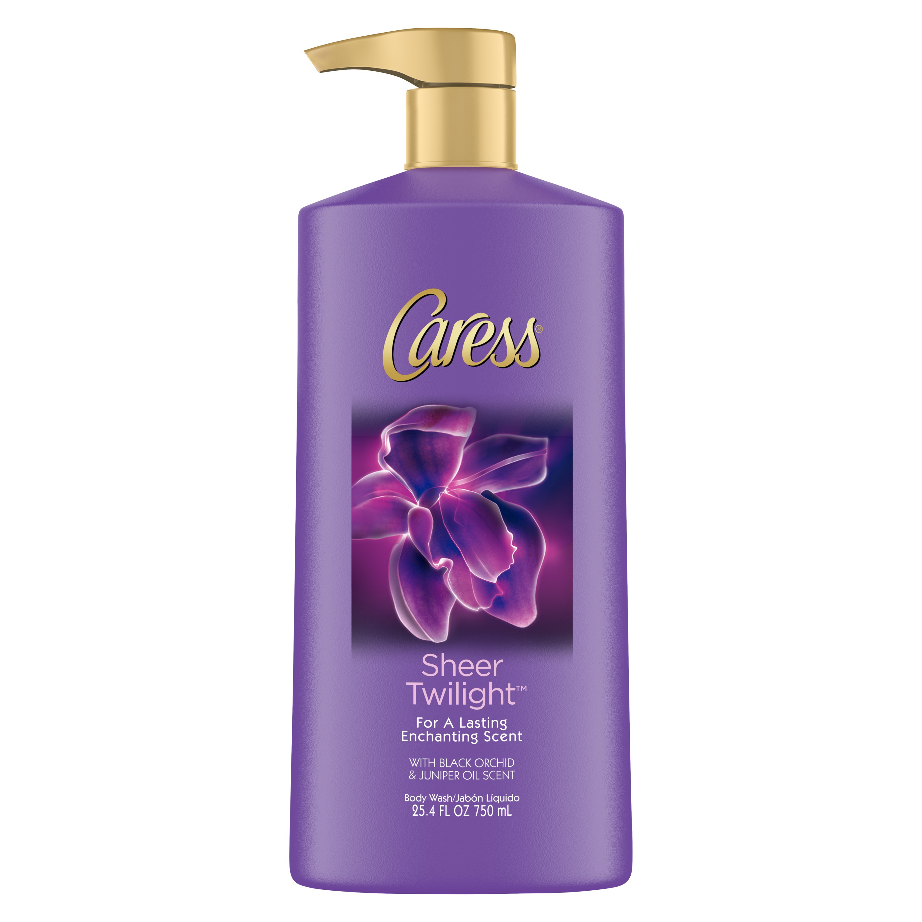 Caress Body Wash with Pump Sheer Twilight 25.4 oz