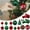 B, variant on TIMIFIS Christmas Tree Ornaments - 72 PCS Shatterproof Christmas Ball Ornaments Set for Christmas, Holiday, Wreath & Party Decorations